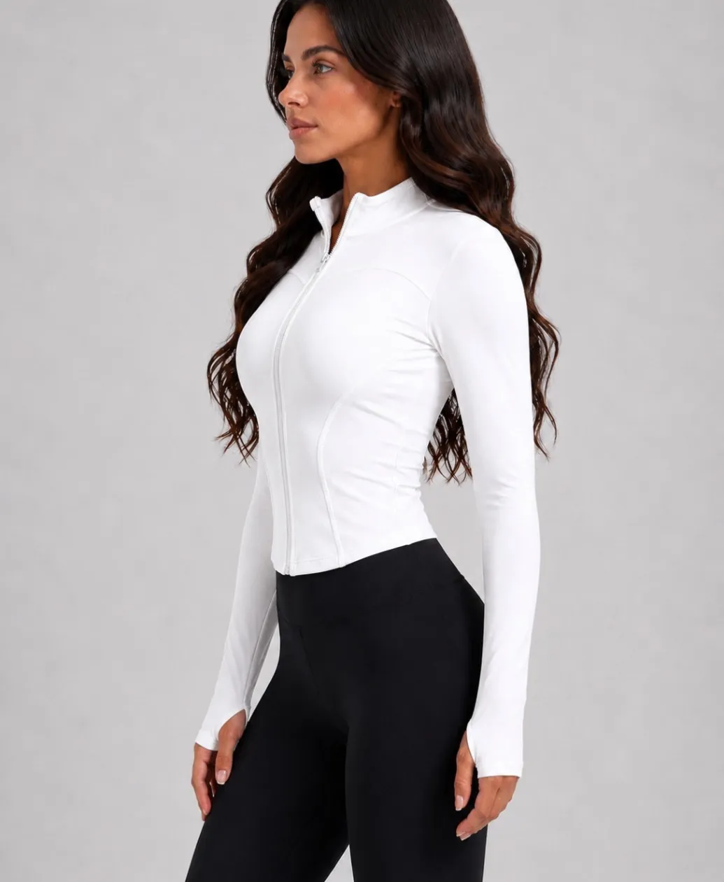 Fitted Kata Jacket - White