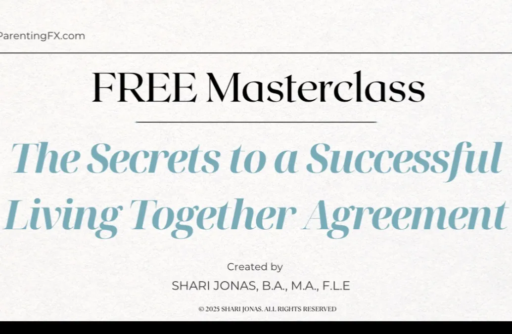 FREE Masterclass: Secrets to a Successful Living Together Agreement 
