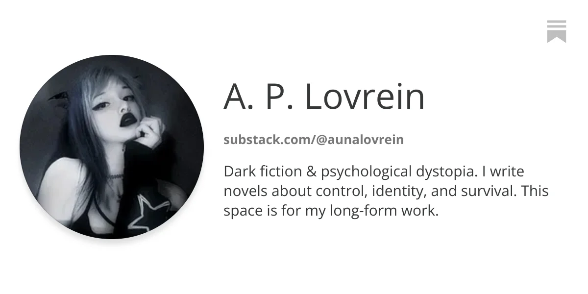 A. P. Lovrein | Substack