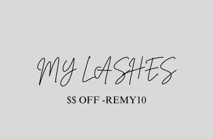 my lashes!! discount code- REMY10