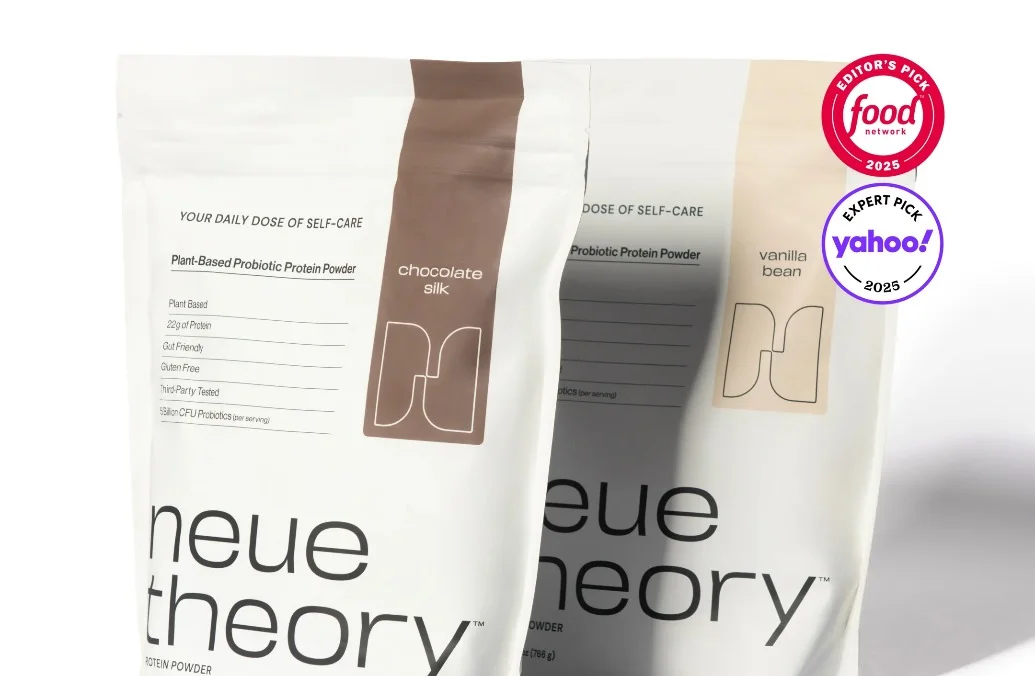2-in-1 Plant-Based Probiotic Protein Powder