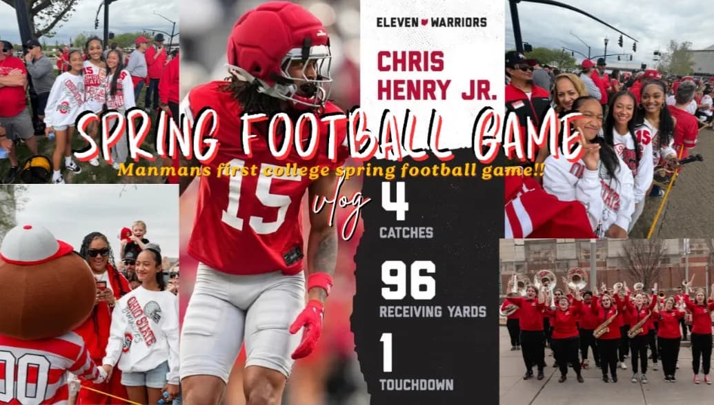 NEW YOUTUBE VIDEO ! (SPRING FOOTBALL GAME)