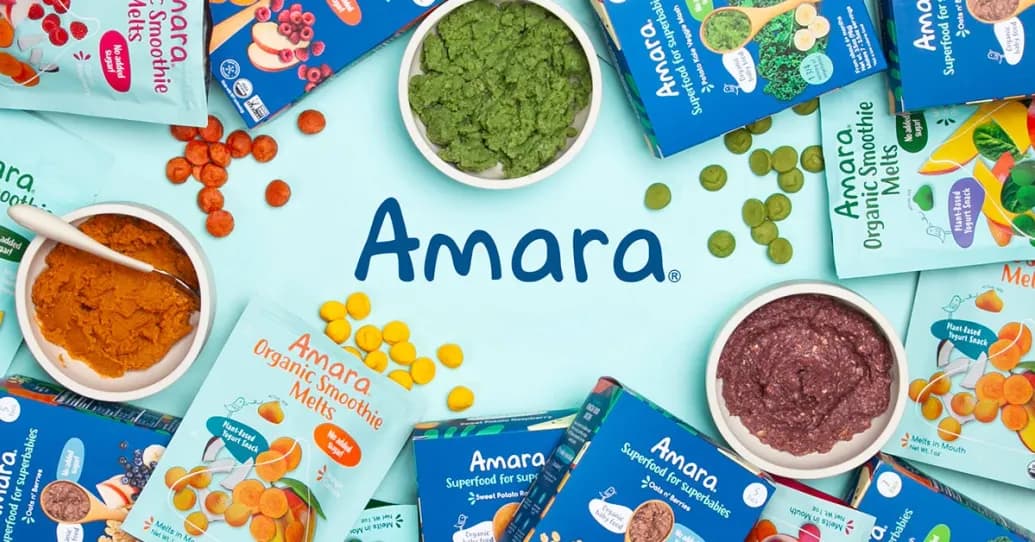 Amara | Yogurt Smoothie Melts | Organic Baby Food | Toddler Snacks CODE: MEGAN for 15% off