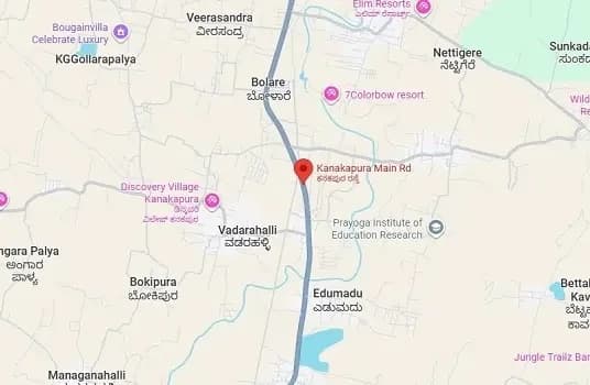 Purva Park Royale Location