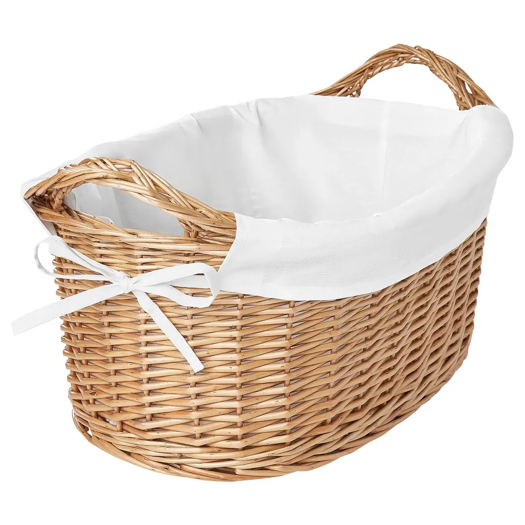 Vintage inspired laundry basket