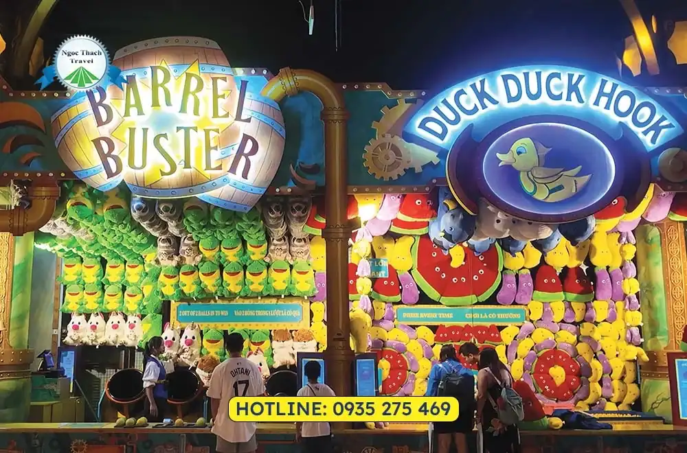 Trải Nghiệm 105+ Trò Chơi Hấp Dẫn Ở Fantasy Park Bà Nà Hills