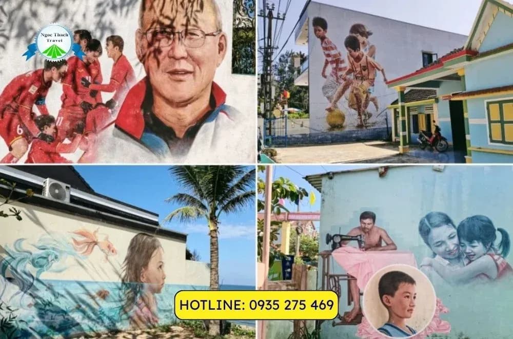 Làng Bích Họa Tam Thanh 2026: Thiên Đường Sống Ảo "Cực Chill" Giữa Lòng Đà Nẵng (Quảng Nam Cũ)