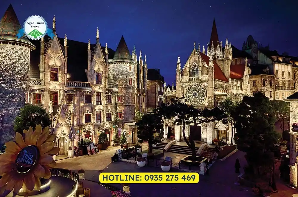 Combo Đêm Bà Nà Hills Ưu Đãi Vé Cáp Treo Và Buffet Hấp Dẫn