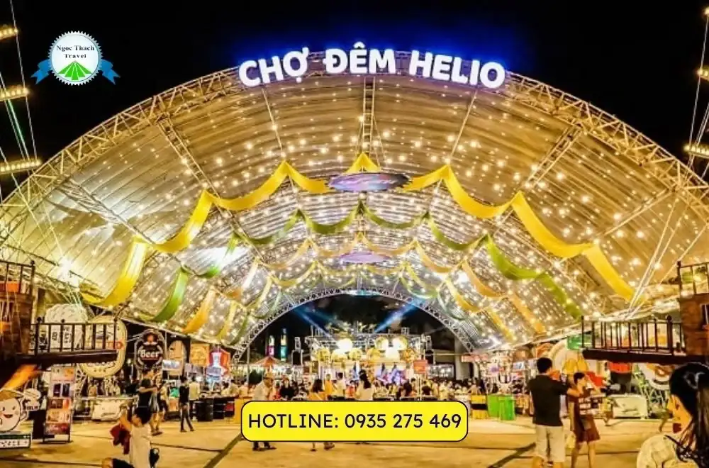 Review chợ đêm Helio Đà Nẵng: Thiên đường ẩm thực, mua sắm về đêm