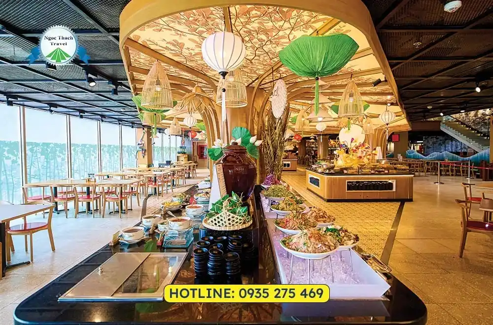 Nhà Hàng Buffet Taiga Bà Nà Hills Tinh Hoa Ẩm Thực Việt Truyền Thống