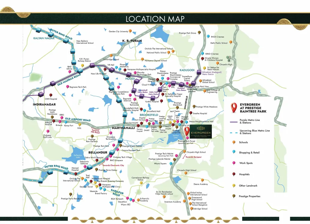 Prestige Evergreen Location 