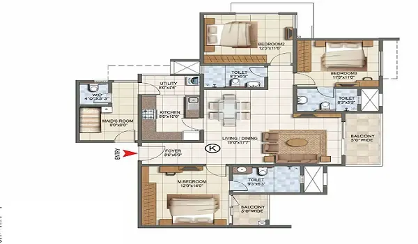 Prestige Evergreen Floor Plan 