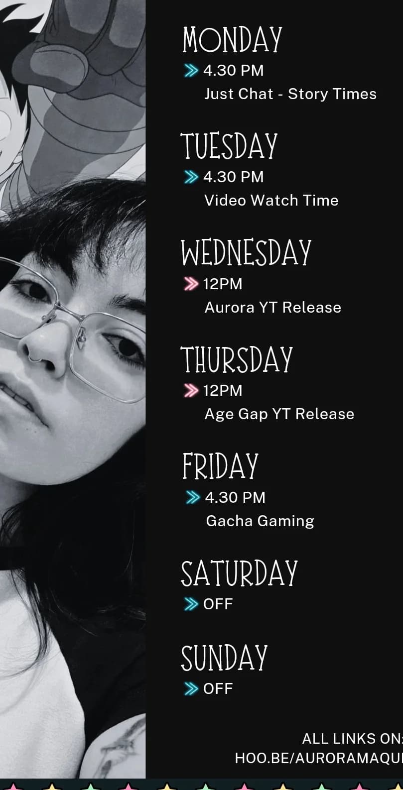 Stream Schedule 