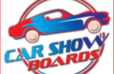 Custom Car Show Boards