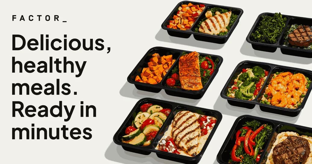 50% off + free breakfast | Factor Meals