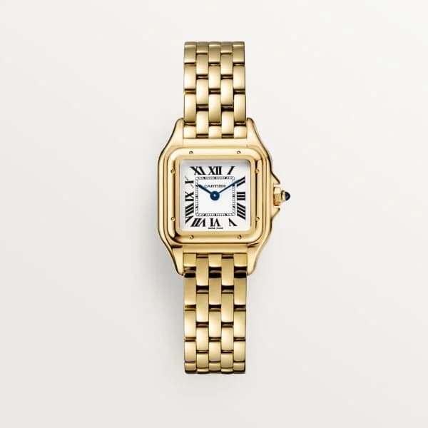 Cartier Panthère de Cartier watch, Yellow Gold, Small Model - OAK JURI