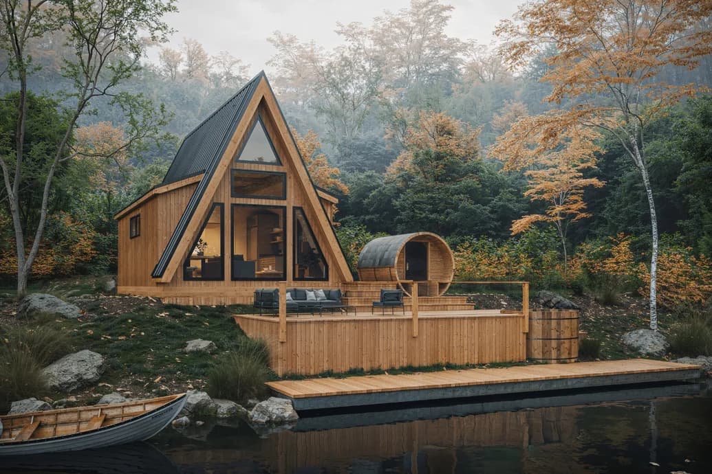 A-Frame Retreat | Zook Cabins
