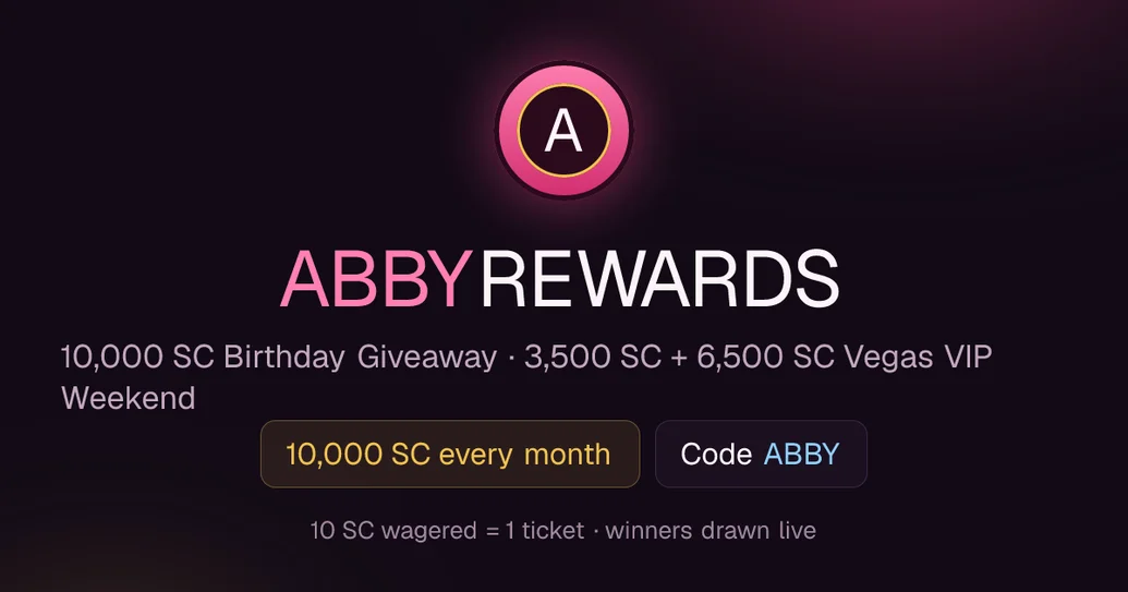 AbbyRewards · 10,000 SC Birthday Giveaway