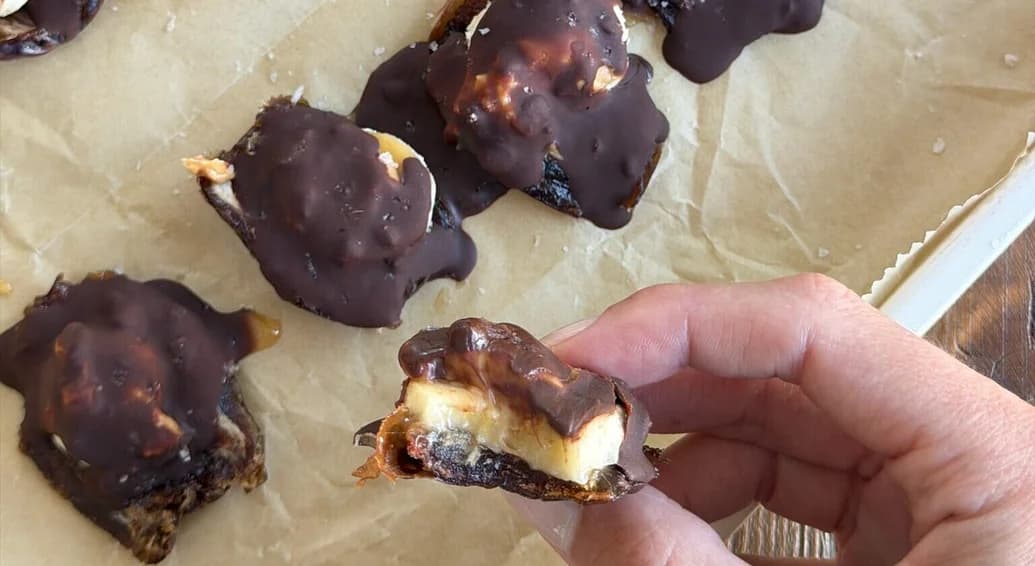 NEW!! Salted Chocolate Banana Date Bites