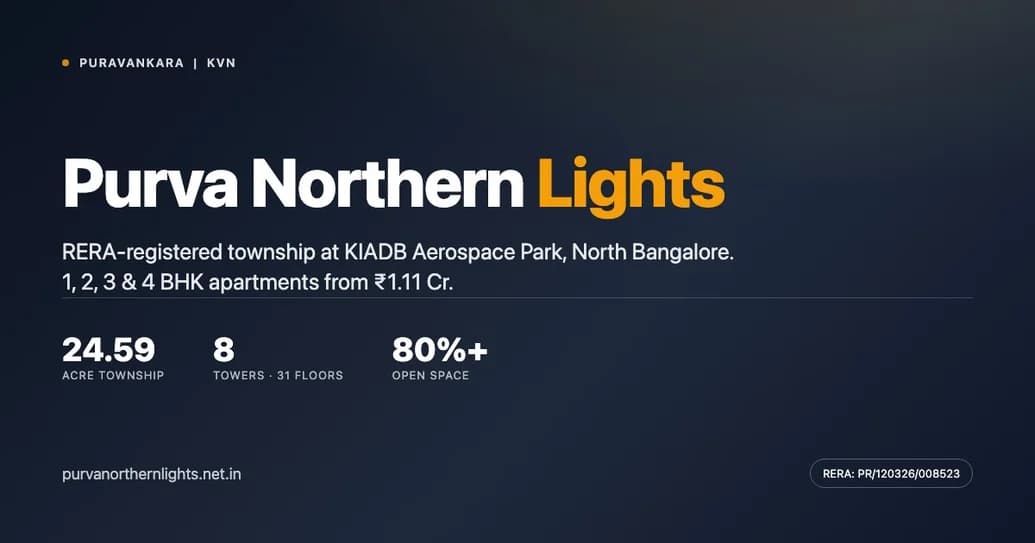 Purva Northern Lights Floor Plan