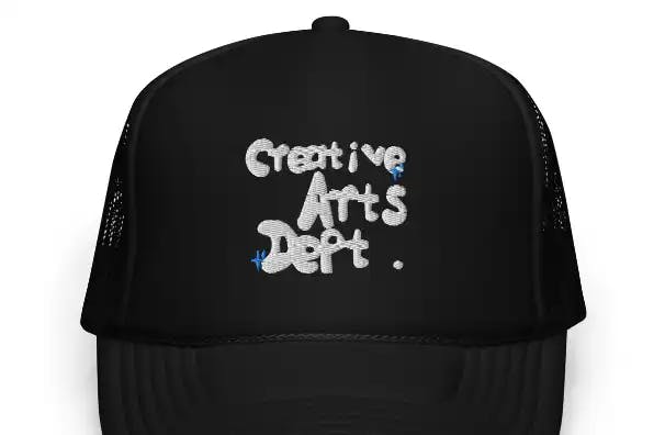 CREATIVE ARTS DCREATIVE ARTS DEPT. TRUCKER HATEPT. TRUCKER HAT