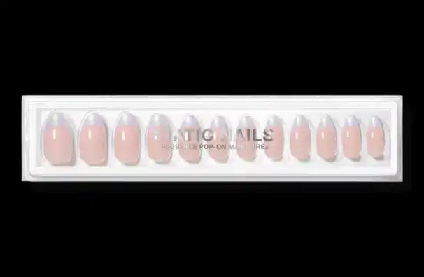 Opalescent French Reusable Pop-On Manicures