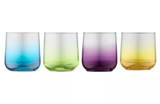 Ombre Old Fashioned Glass Set