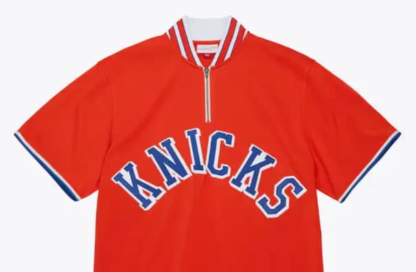 Men's Orange New York Knicks 1968/69 Authentic Shooting Shirt