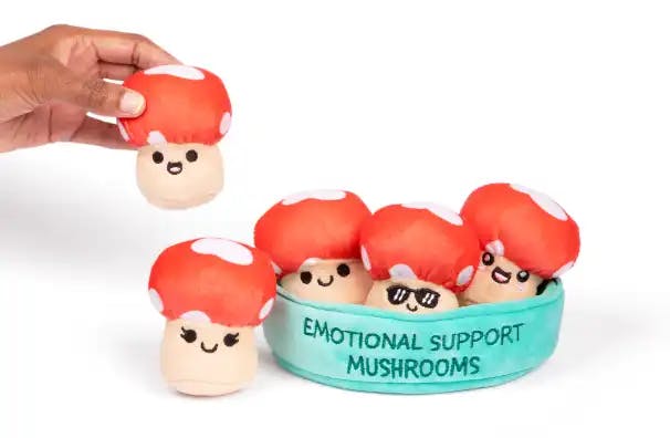 Emotional Support Mushrooms